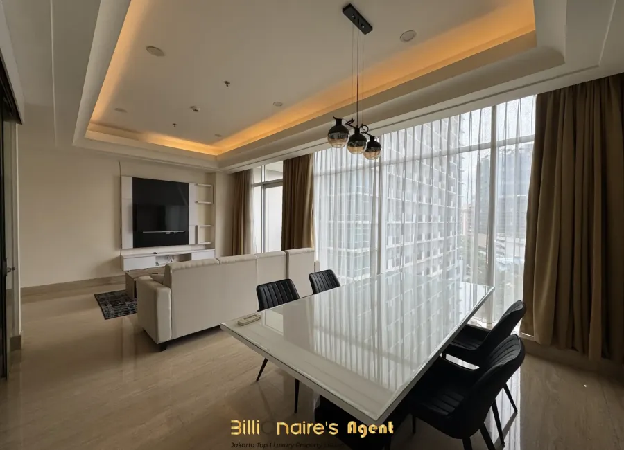 Dijual Apartemen 3 Kamar Full Furnish di South Hills Apartment Jakarta