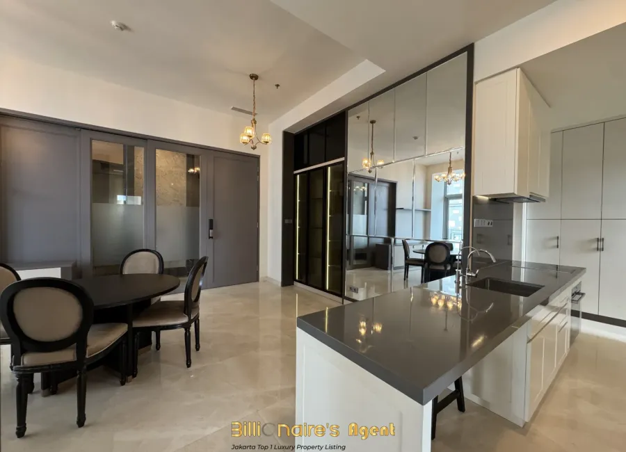 Dijual Apartemen Mewah 2 Kamar Full Furnished di The Stature Jakarta