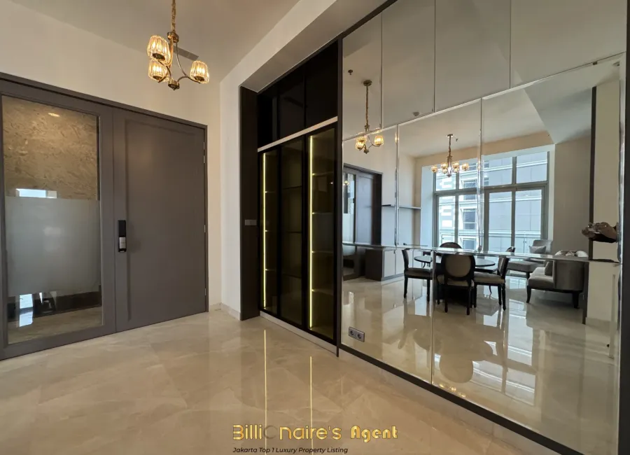 Dijual Apartemen Mewah 2 Kamar Full Furnished di The Stature Jakarta