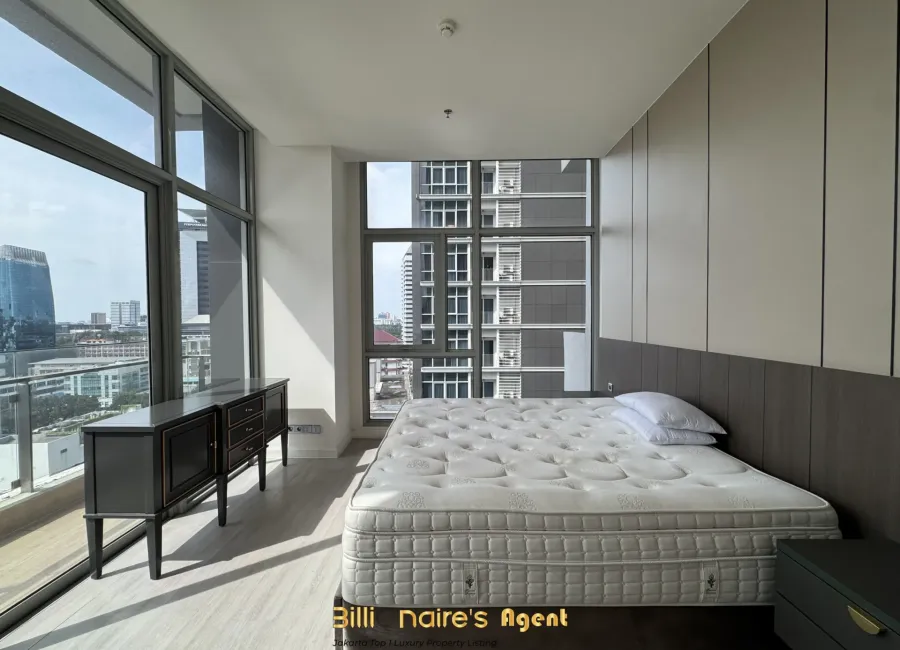 Dijual Apartemen Mewah 2 Kamar Full Furnished di The Stature Jakarta