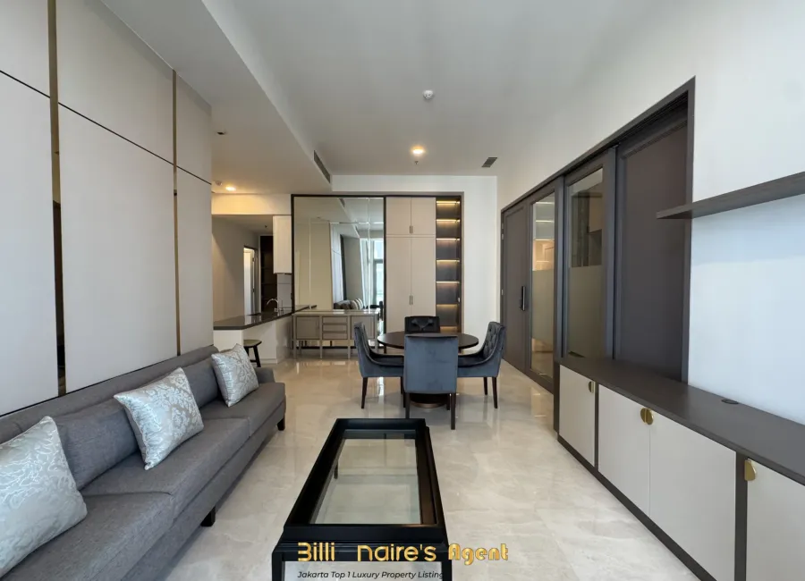 Dijual Apartemen Mewah 2 Kamar Full Furnished di The Stature Residence Apartment Jakarta Pusat