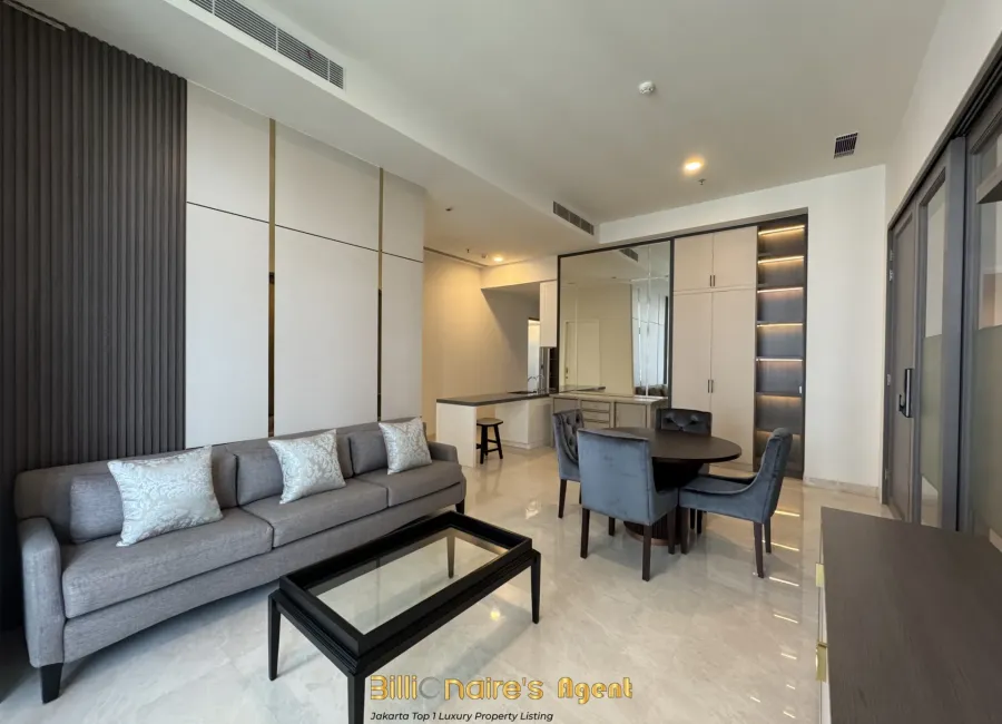 Dijual Apartemen Mewah 2 Kamar Full Furnished di The Stature Residence Apartment Jakarta Pusat
