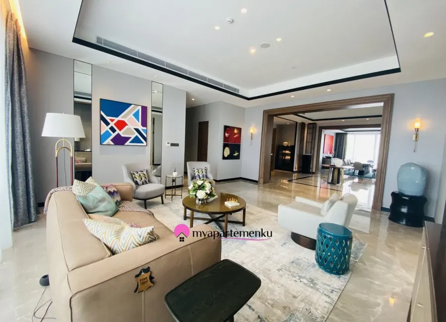 Billionaire's Agent - Dijual Apartemen Penthouse Mewah 4 Kamar Interior By Bika Living di Regent Residences Jakarta