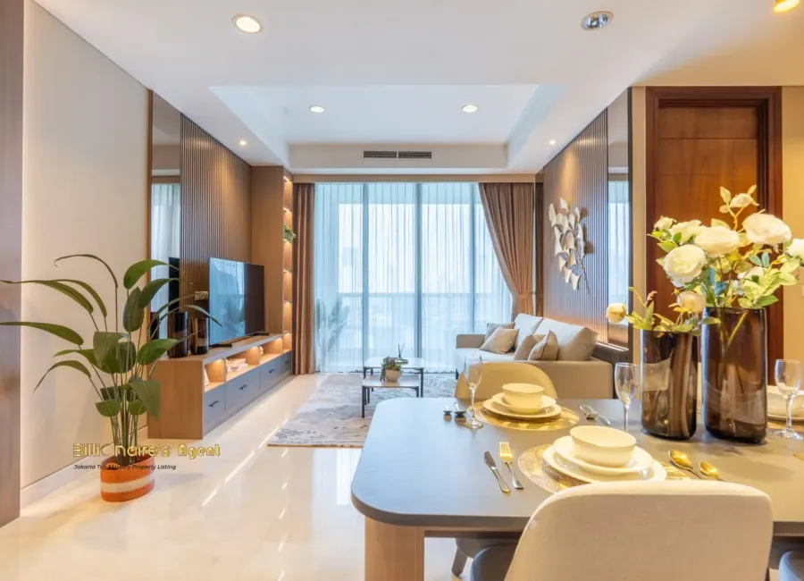 Billionaire's Agent - Dijual Apartemen 3 Kamar The Elements Kuningan Jakarta, Desain by VIVERE