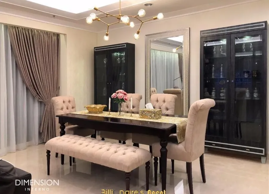 Billionaire's Agent - Dijual Apartemen 3 kamar unit corner di Pondok Indah Residences Jakarta