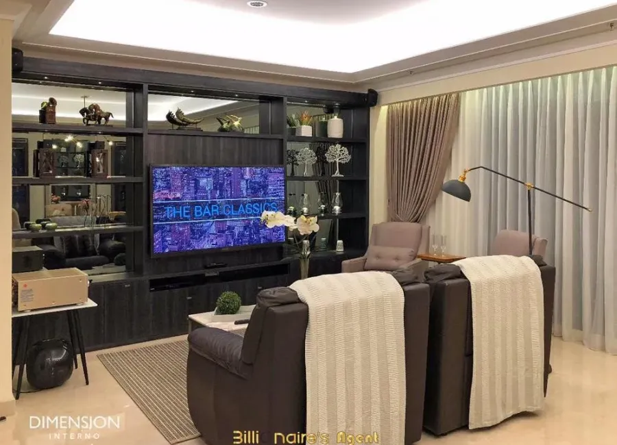 Billionaire's Agent - Dijual Apartemen 3 kamar unit corner di Pondok Indah Residences Jakarta