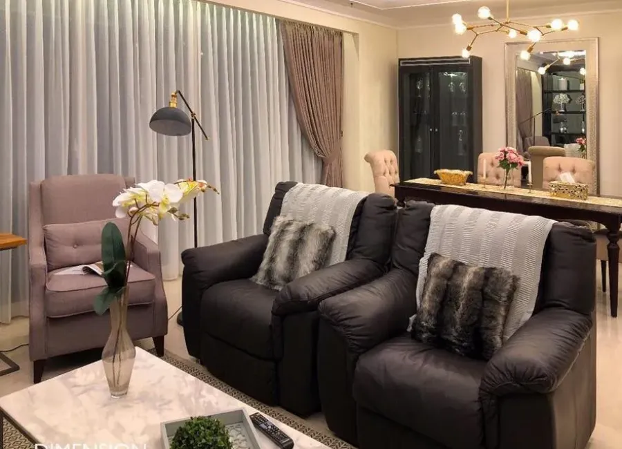 Billionaire's Agent - Dijual Apartemen 3 kamar unit corner di Pondok Indah Residences Jakarta