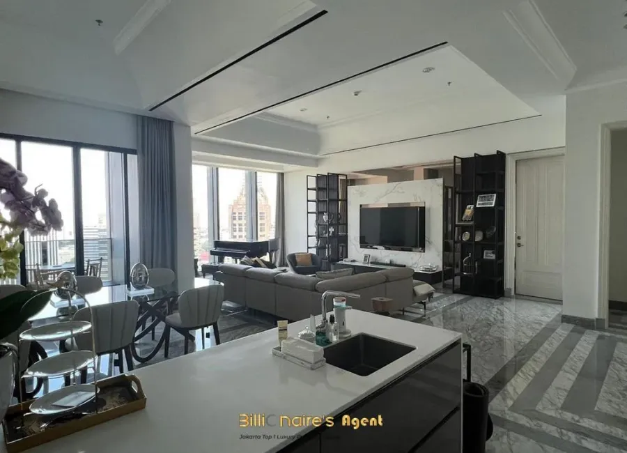 Billionaire's Agent - Dijual  Apartemen 3 Kamar Tidur di Langham Residence Jakarta