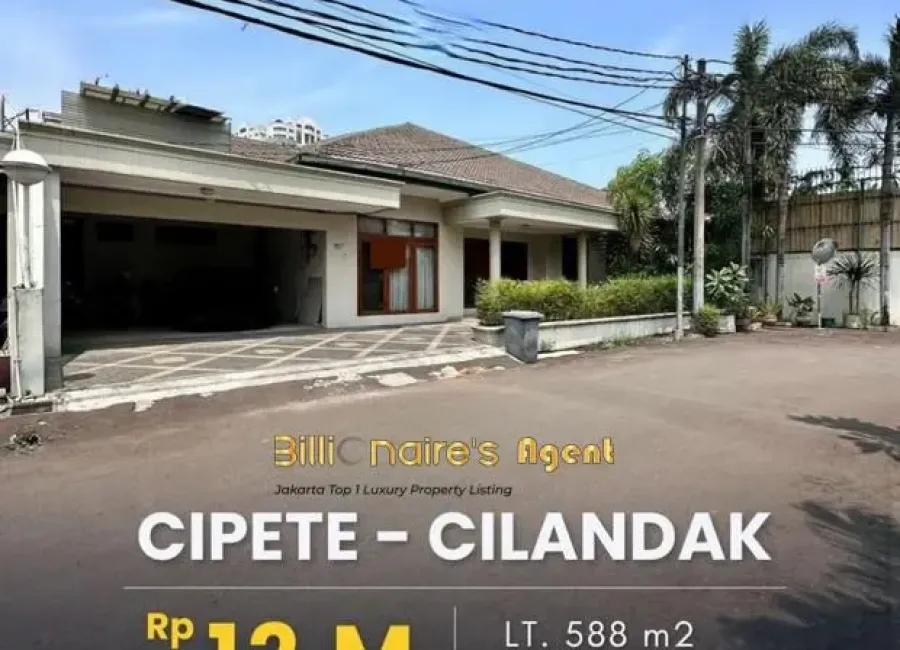 Billionaire's Agent - Dijual Rumah Cluster Dekat MRT di Cipete Jakarta Selatan