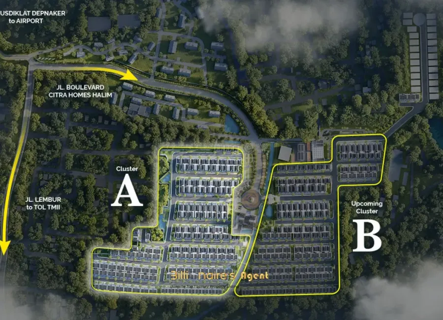 Billionaire's Agent - Dijual Rumah Baru 2 Lantai 4 Kamar di Citra Homes Halim Jakarta Timur