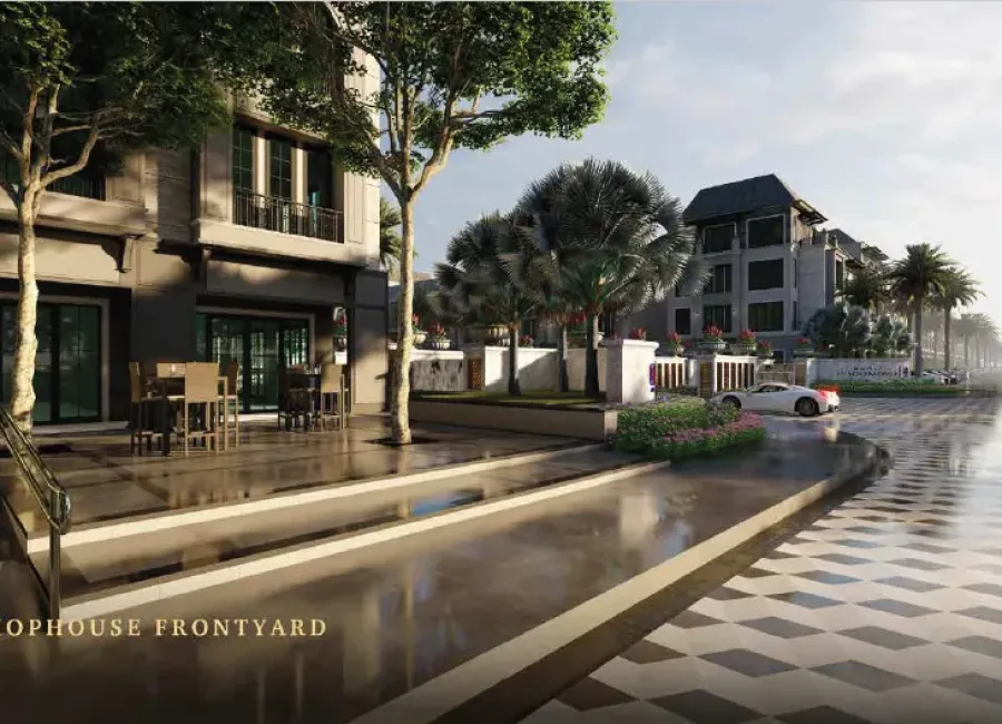 Dijual Ruko 4 LT Hook di Bukit Boulevard, Bukit Podomoro Jakarta Timur