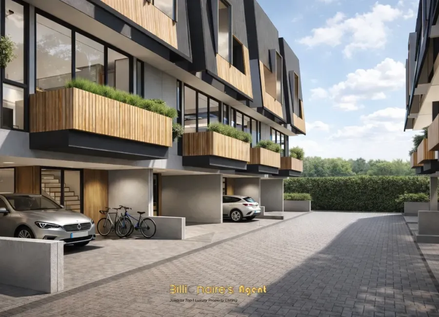 Billionaire's Agent - Dijual Rumah 3 Lantai di TANEA The Residence, Pasar Minggu, Jakarta