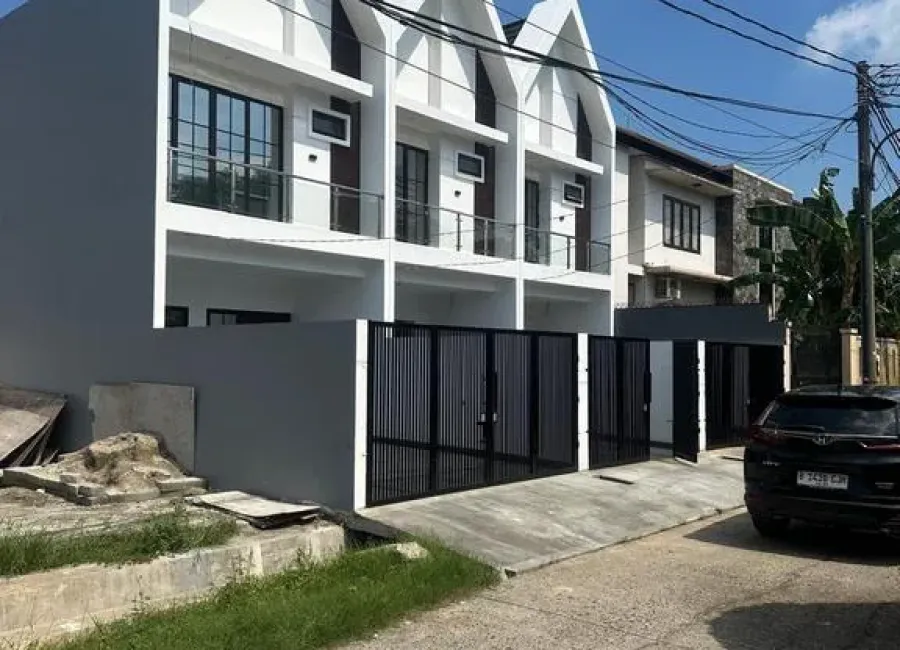 Billionaire's Agent - Dijual RUMAH BARU FASAD SKANDINAVIA di Meruya Utara, Jakarta Barat
