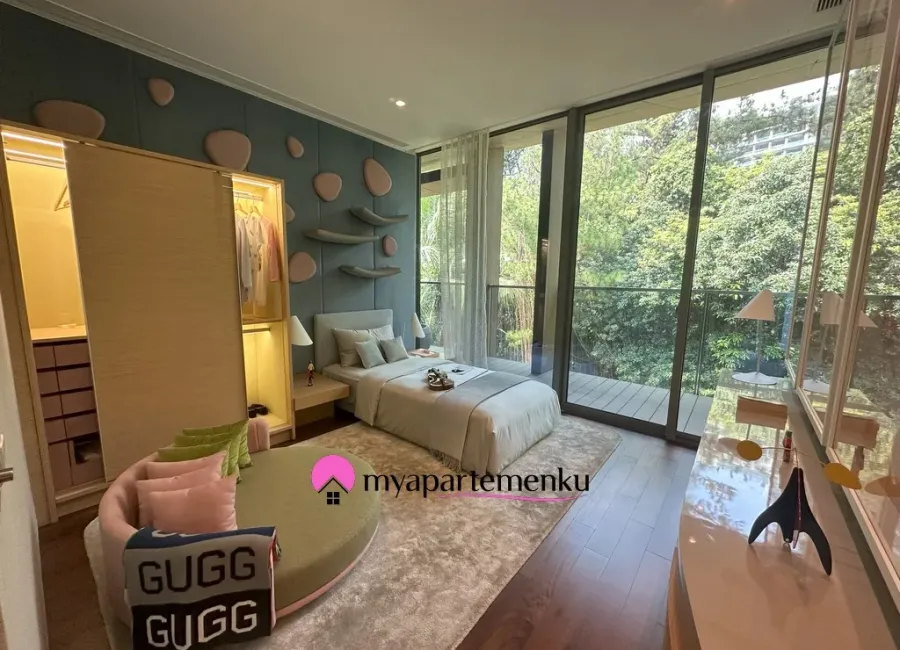 Billionaire's Agent - Dijual Apartemen 3 Kamar Plus Balkon Panjang di Savyavasa Jakarta