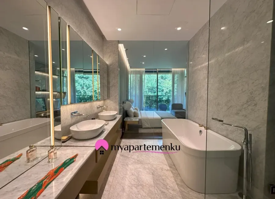 Billionaire's Agent - Dijual Apartemen 3 Kamar Plus Balkon Panjang di Savyavasa Jakarta