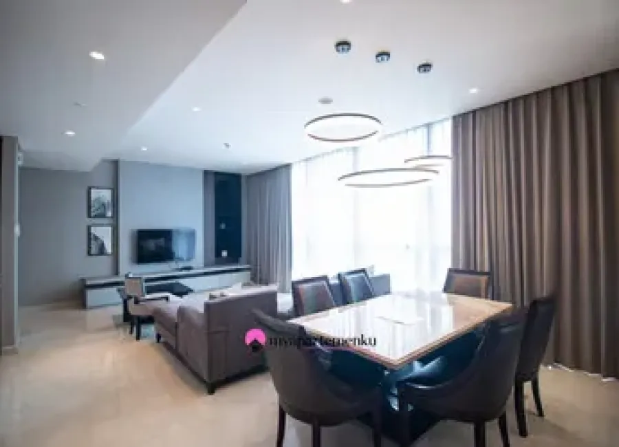 Disewakan Apartemen 3 Kamar Tidur Furnish di Casa Domaine Jakarta