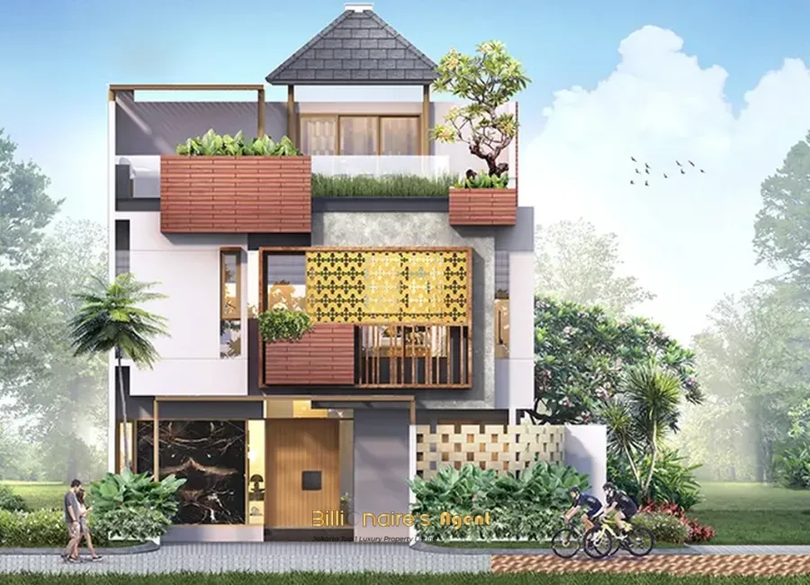 Billionaire's Agent - Dijual Rumah 3 Lantai Type THE 9 di Heritage Residence Puri 11 Banten